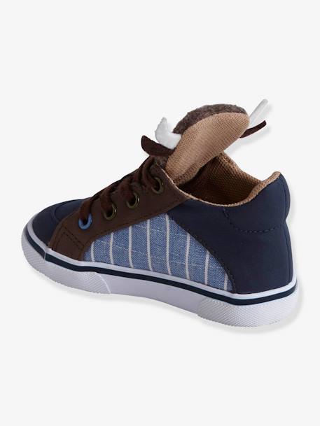 Mid High Sneakers für Baby Jungen blau 