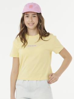 Mädchen-T-Shirt, Unterziehpulli-T-Shirt-Crop T-Shirt SUNSET SKIES für MädchenRIP CURL, Baumwolle