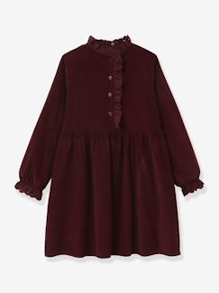 Fille-Robe velours