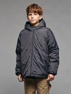 Garçon-Manteau, veste-Coupe-vent garçon doublé sherpa