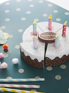 Cuisine et dinette-Gâteau d'anniversaire en bois FSC®