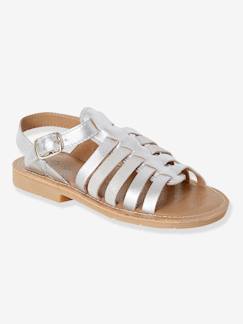 Sandales fille en cuir