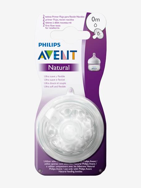 Sauger für Natural und Natural-Glas-Fläschchen Philips AVENT TRANSPARENT 