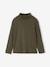 3er-Pack Jungen Rollkragenshirts BASIC blau mehrfarbig+khaki+pack hellgrau meliert 