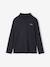 3er-Pack Jungen Rollkragenshirts BASIC blau mehrfarbig+khaki+pack hellgrau meliert 