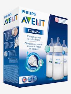 Babyartikel-Essen-Fläschchen-3 Babyflaschen 330 ml Philips AVENT, AirFree