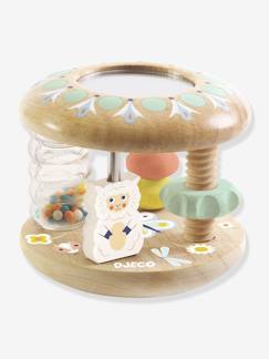 Spielzeug-Erstes Spielzeug-Erstes Lernspielzeug-Holz-Rassel BabyTutti Activity-Spiel für Baby DJECO