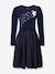 Samtkleid mit Tüllrock Happy Girls Mädchen granatapfel+marine 
