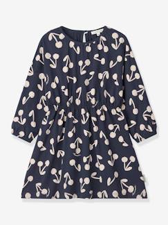 Fille-Robe motifs cerises Sadia