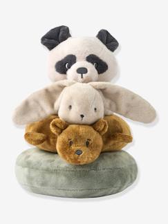 Jouet-Premier âge-Doudous et jouets en tissu-Sannie tour à empiler en tissu