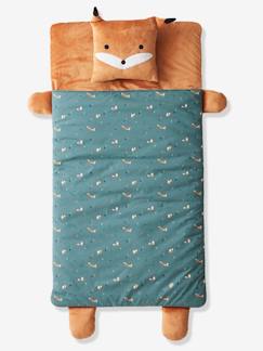 Winter-Pyjamas-Kinder Schlafsack ,,Fuchs" mit Kissen