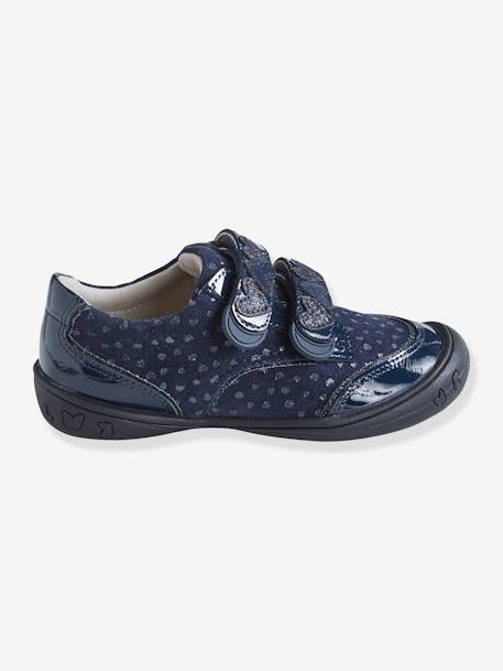 Derbies cuir fille collection maternelle Marine 