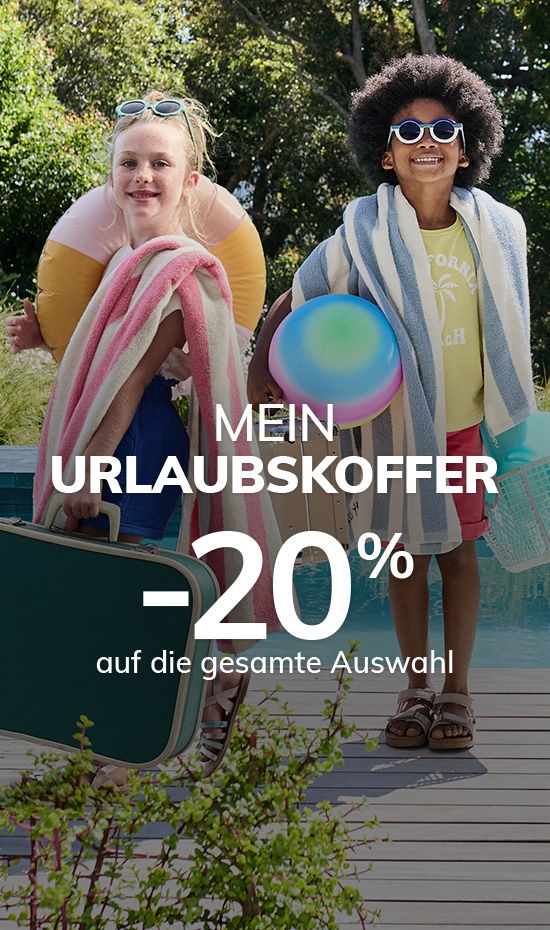 Mein Urlaubskoffer, -20% auf die gesamte Auswahl